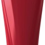 Hochglanz rote Lechuza Pflanzsäule Delta Premium, 30x30x56 cm, für Innenräume.