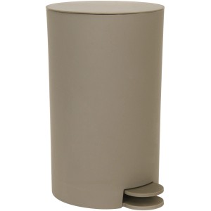 Taupefarbener Tret-Mülleimer Osaki, 3 l, aus Polypropylen mit Pedal.