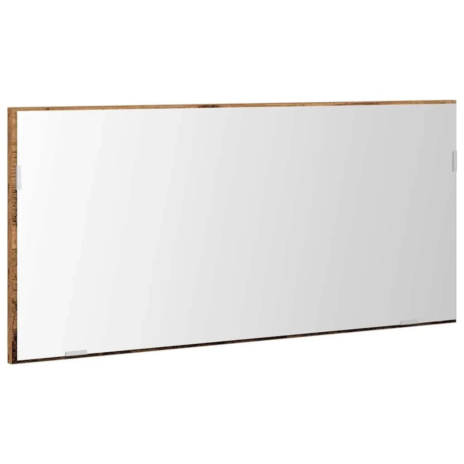 vidaXL Spiegel mit Spiegel Altholz 80 x 37 cm Glas und Engineered Holz 863306