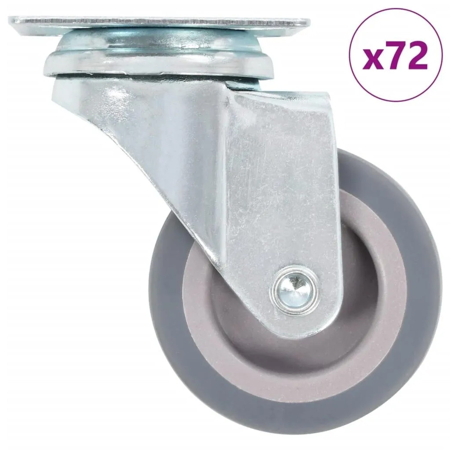 vidaXL 72 Stk Lenkrollen 50 mm 277904
