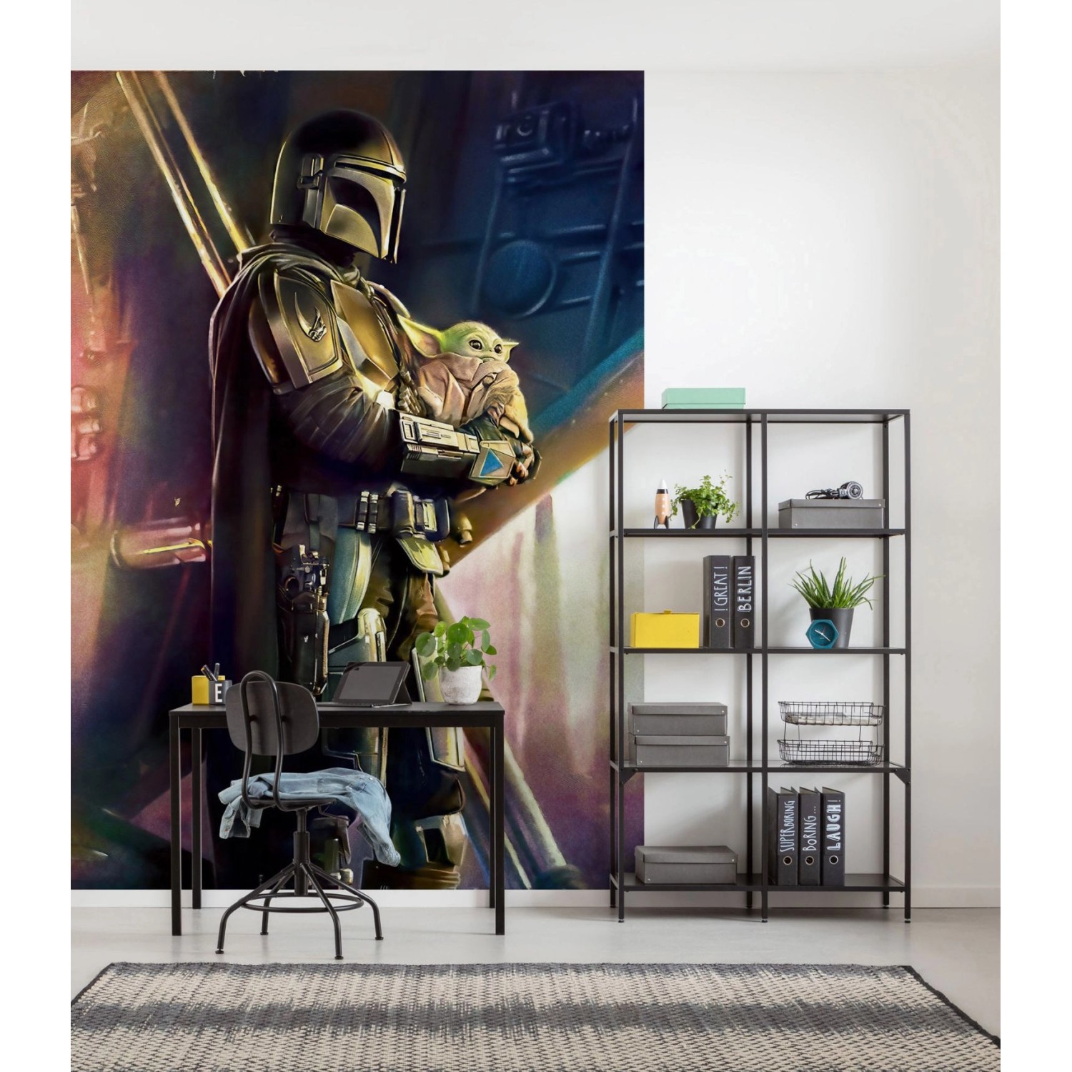 Disney Fototapete Mandalorian Savior Multicolor 200 x 280 cm 610733 günstig online kaufen