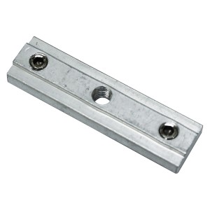 Gardinia Profilverbinder Toronto aus Metall zur Verbindung von zwei Schienen, Aufhängung für Stilgarnituren.