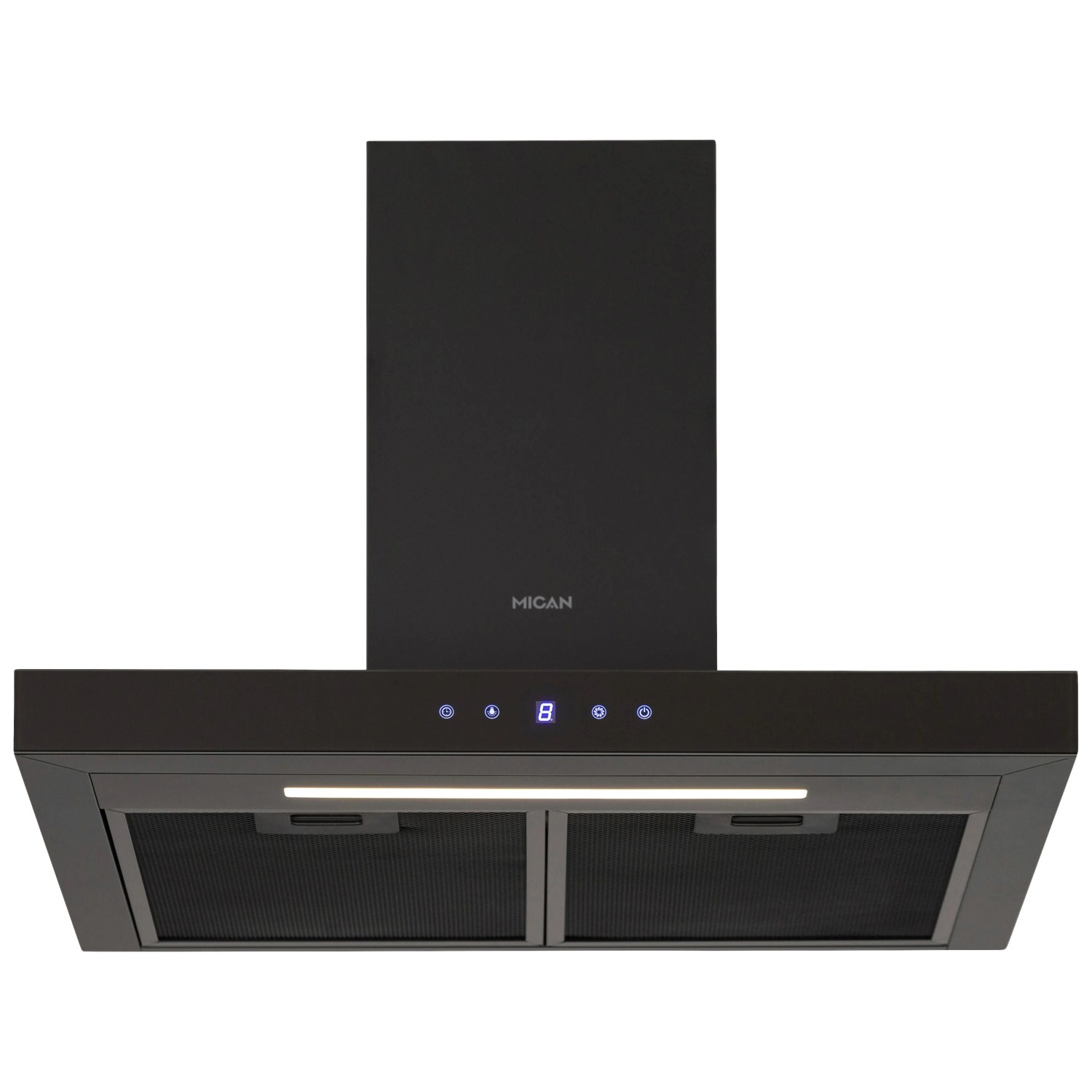 Mican Dunstabzugshaube TSHA530TMFSA+ Schwarz 60cm