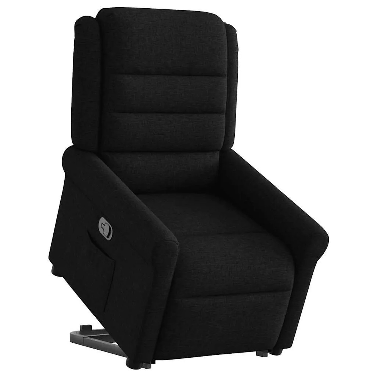 vidaXL Relaxsessel mit Aufstehhilfe Schwarz Stoff 3303316 günstig online kaufen