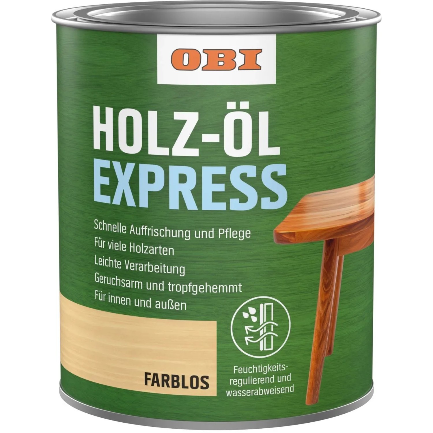 OBI Holz-Öl Express Farblos 750 ml