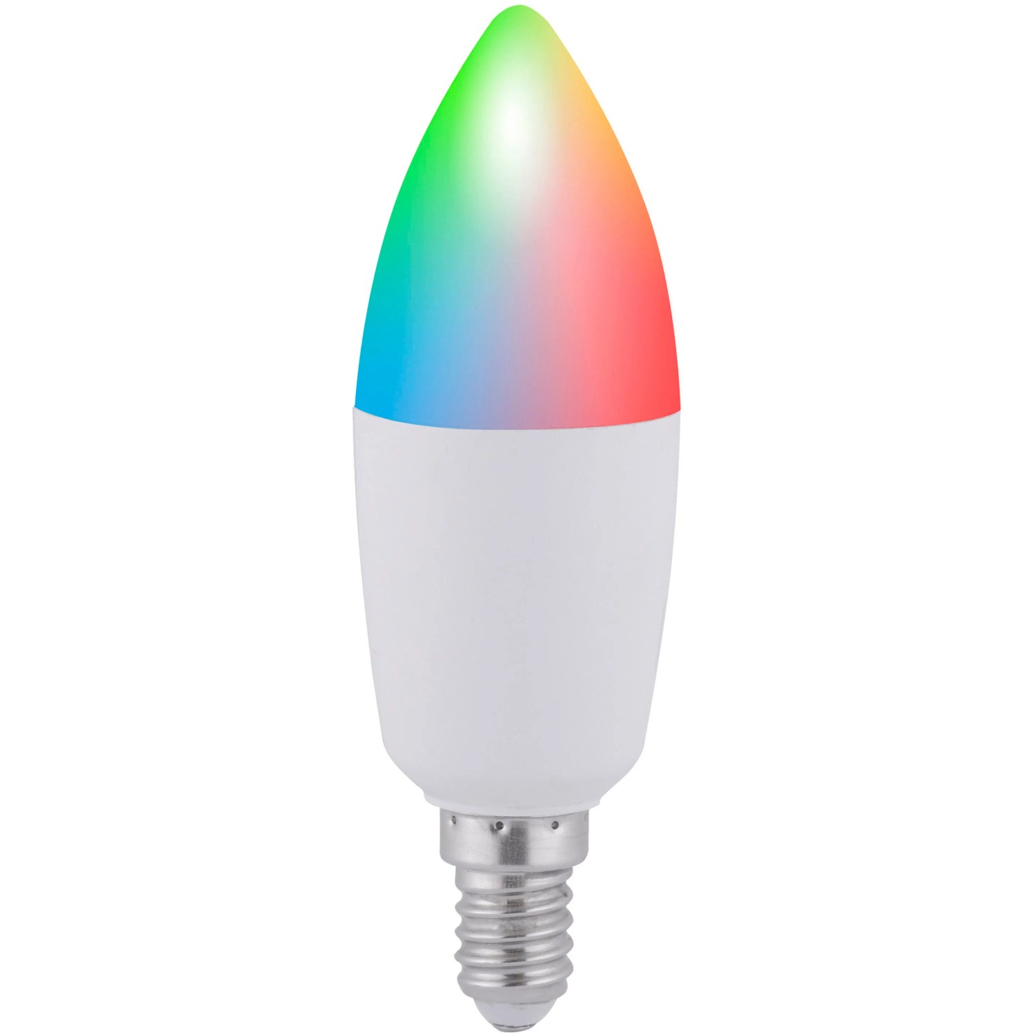 Just Light LED-Lampe Lolasmart-Bulb RGB E14, App-steuerbar mit Fernbedienung.