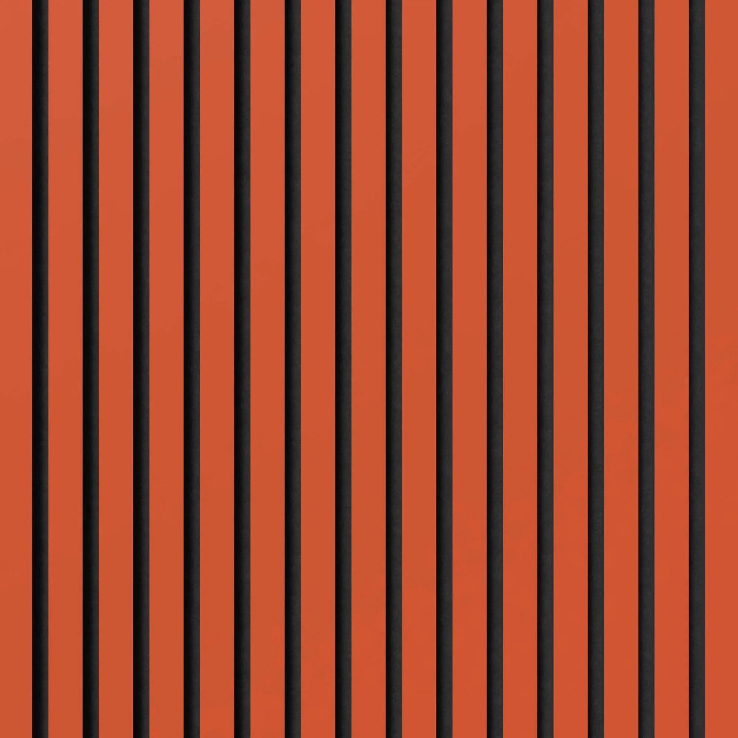 Akustikpaneel Muster Linoleum Orange Blast, MDF schwarz, Filz schwarz, 29,5x15cm
