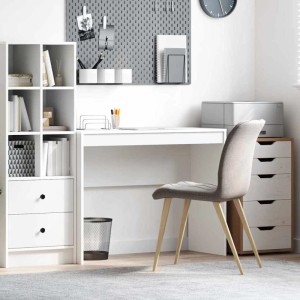 vidaXL Schreibtisch Sonstiges Weiß 100 x 40 x 76 cm Holzwerkstoff 869402