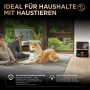 Shark Saug- und Wischroboter mit Basisstation, ideal für Tierhaushalte. Reinigt selbstständig und entfernt Allergene.