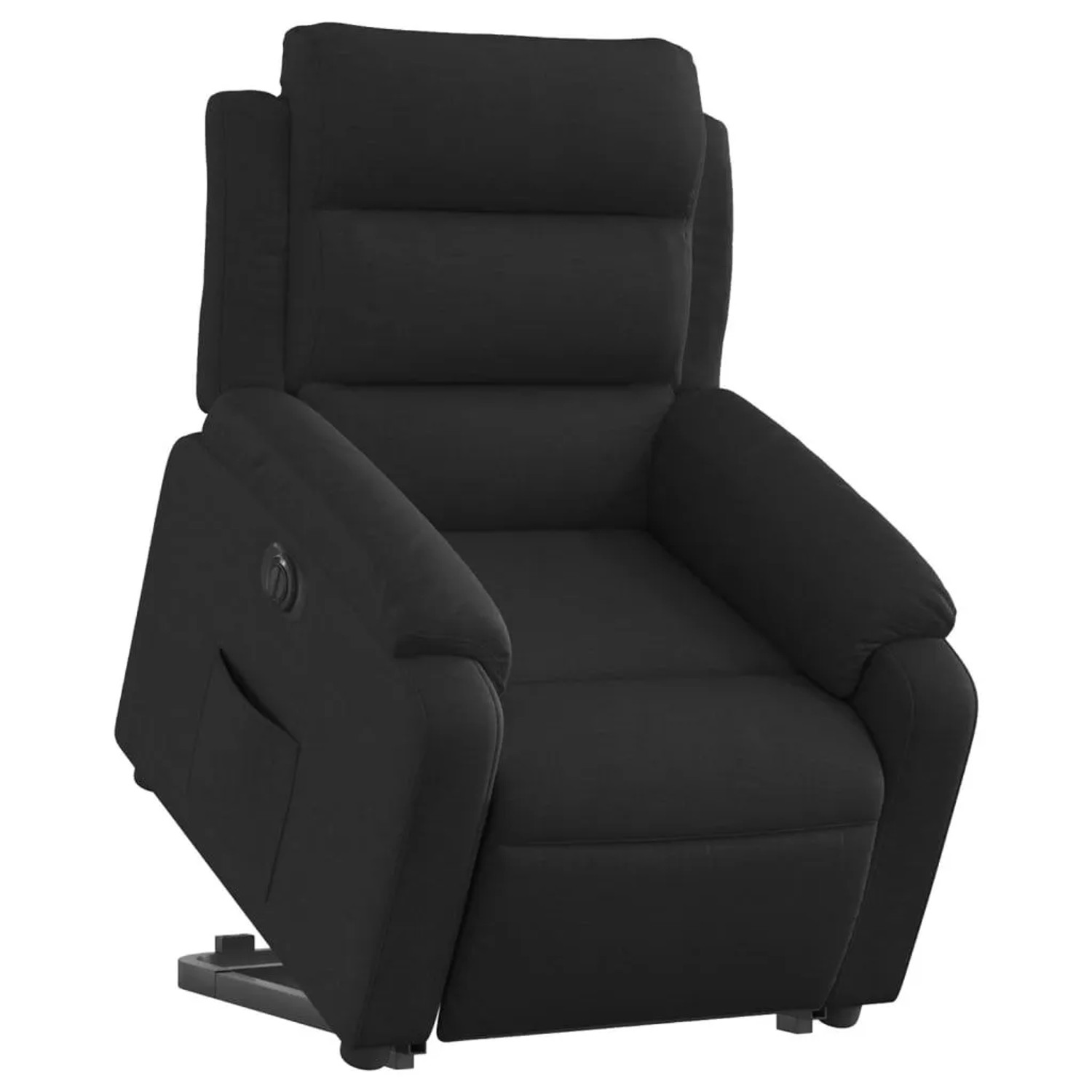 vidaXL Relaxsessel mit Aufstehhilfe Elektrisch Schwarz Stoff 3205006