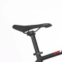 Detailaufnahme Sattel und Sattelstange des Fischer E-Bike Mountainbike 27,5 EM 1726.1.