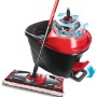 Vileda EasyWring UltraMax Turbo Bodenwischer-Set mit Eimer und Auswring-Mechanismus.