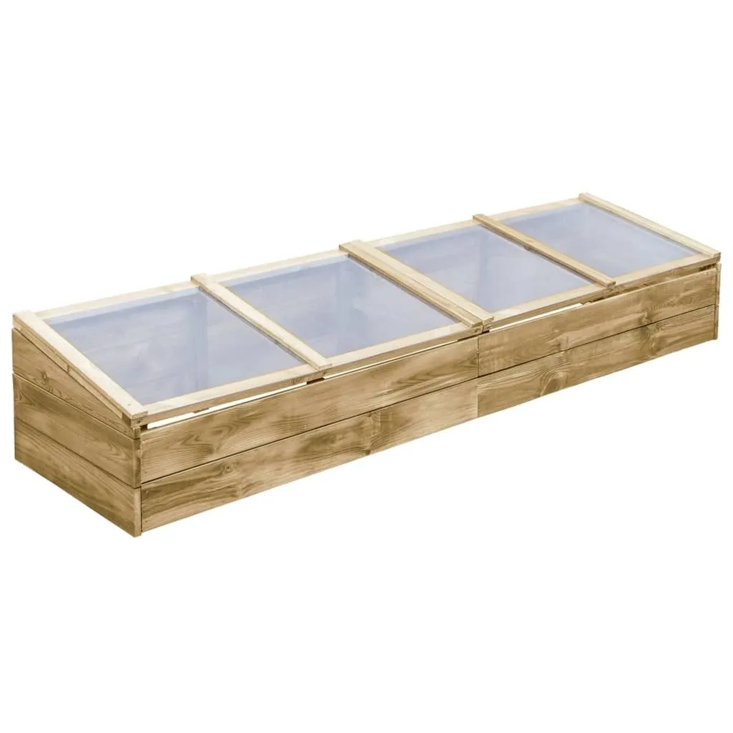 vidaXL Gewächshaus Imprägniertes Kiefernholz 200 x 50 x 35 cm 45303