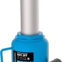 Blauer Güde Stempelwagenheber GSH 20T für Wartung & Autoreparatur, mit Stahlzylinder und Hebel.