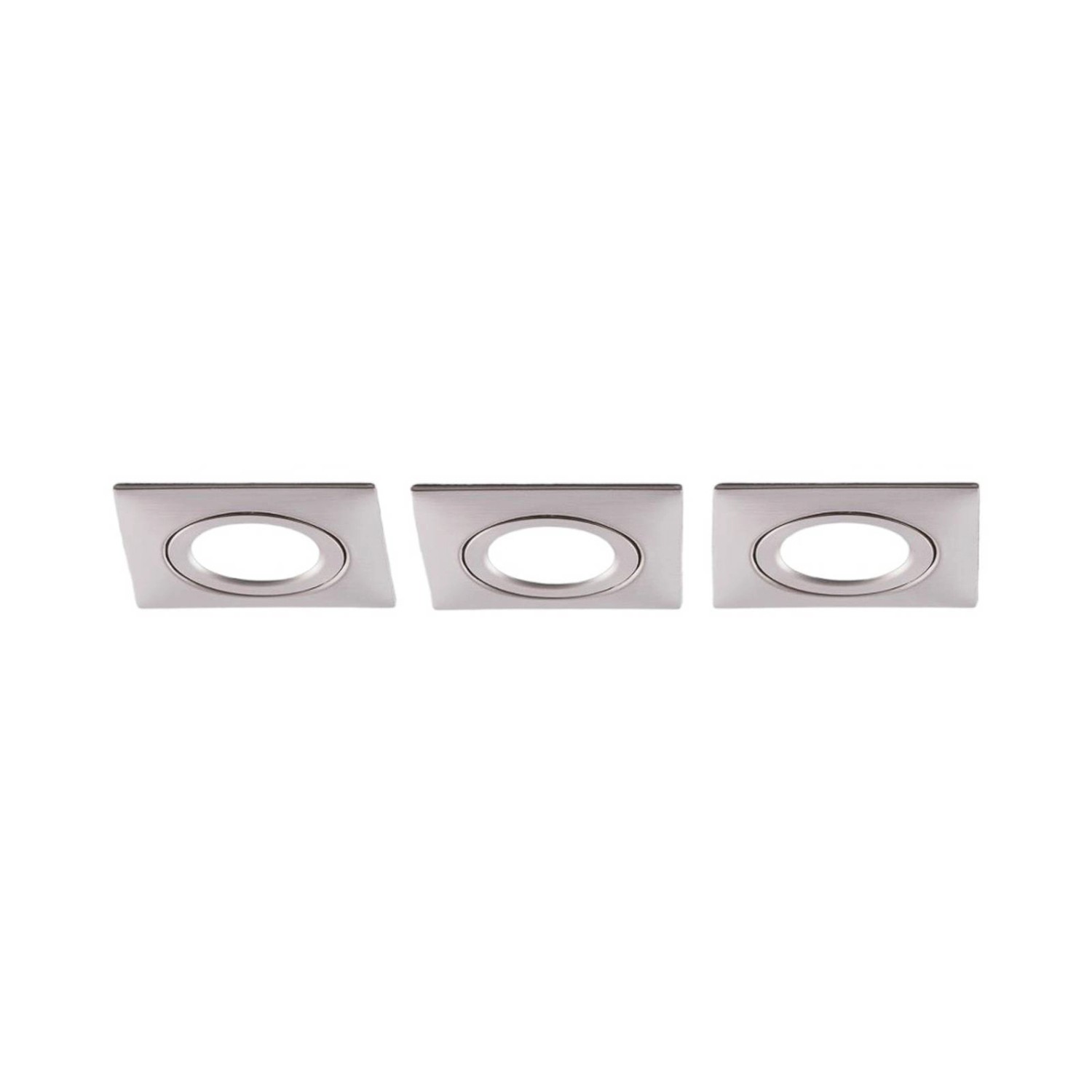 Lindby 3er Set LED Andrej 9620856 Modern in Alu 3-flammig Wohnzimmerleuchte günstig online kaufen