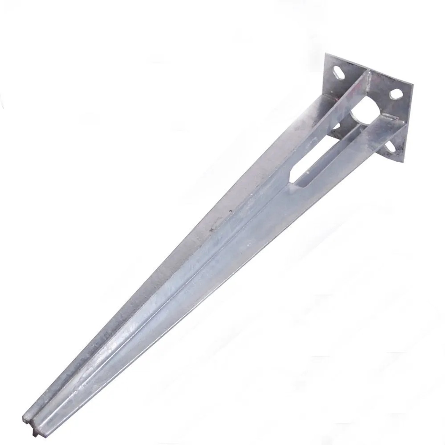 TRUTZHOLM Bodenhülse Durchmesser 40mm 50cm Länge Verzinkt 100x100mm