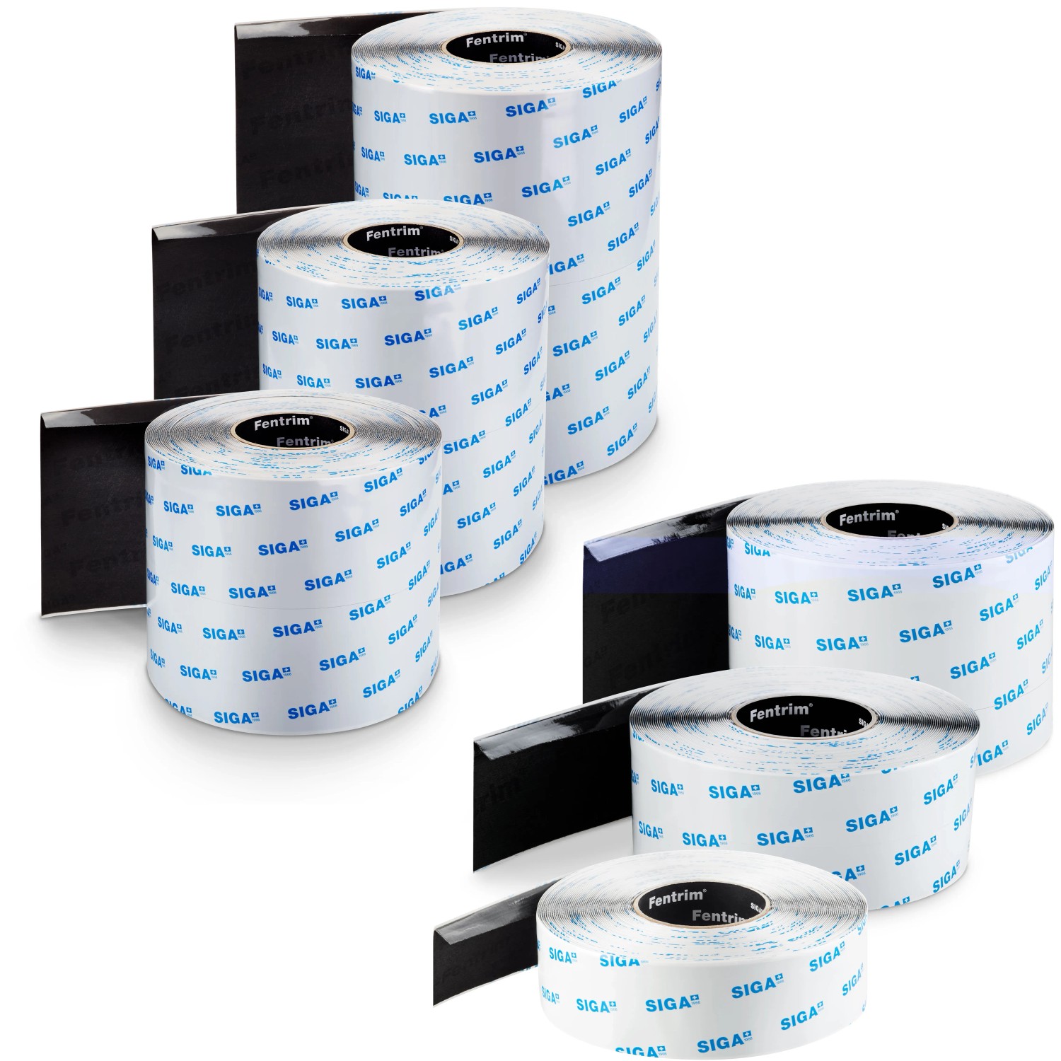 Siga Fentrim IS 2 Klebeband, 15/285 mm x 25 m, Rollen in verschiedenen Größen.