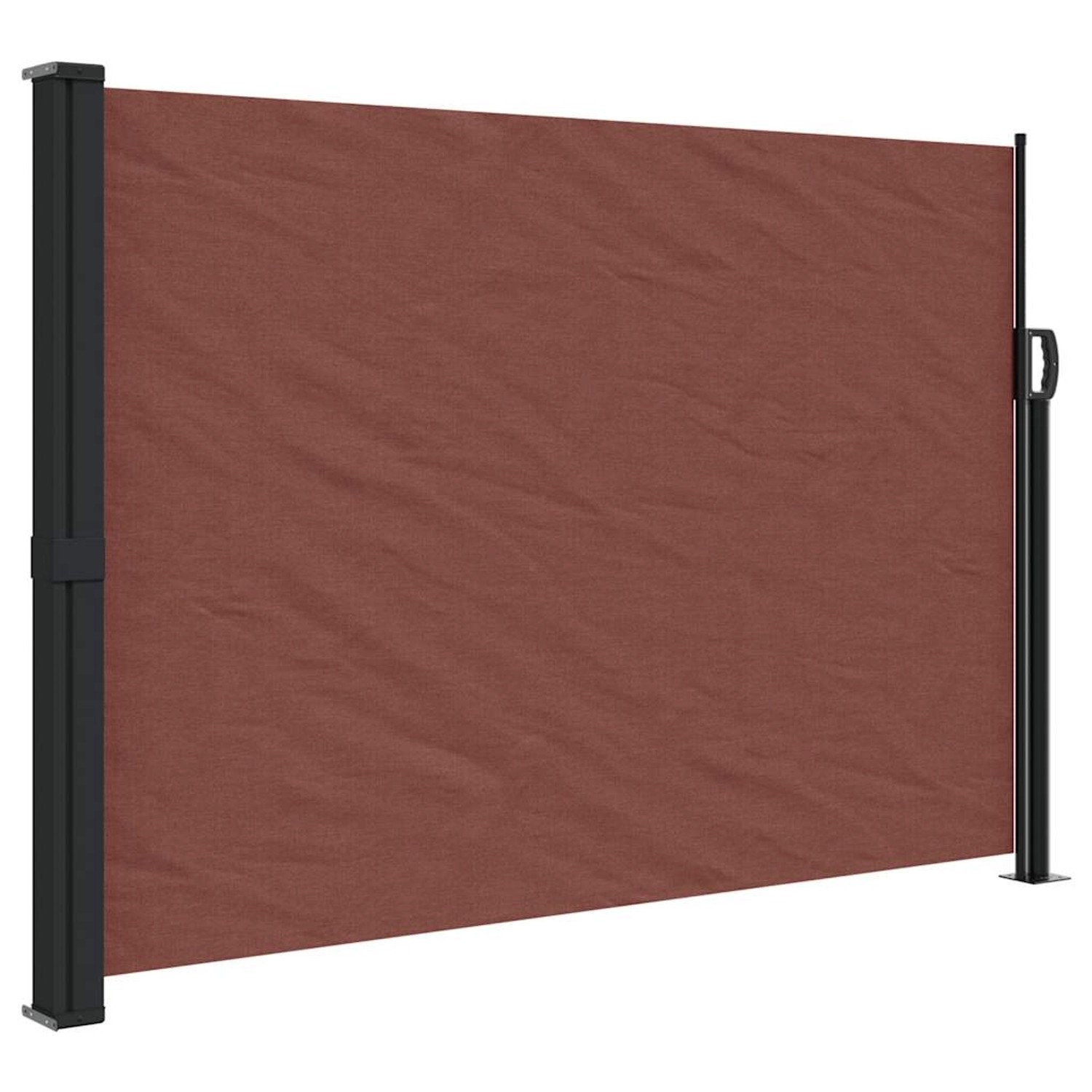 furnicato Seitenmarkise Ausziehbar Braun 140x500 cm günstig online kaufen
