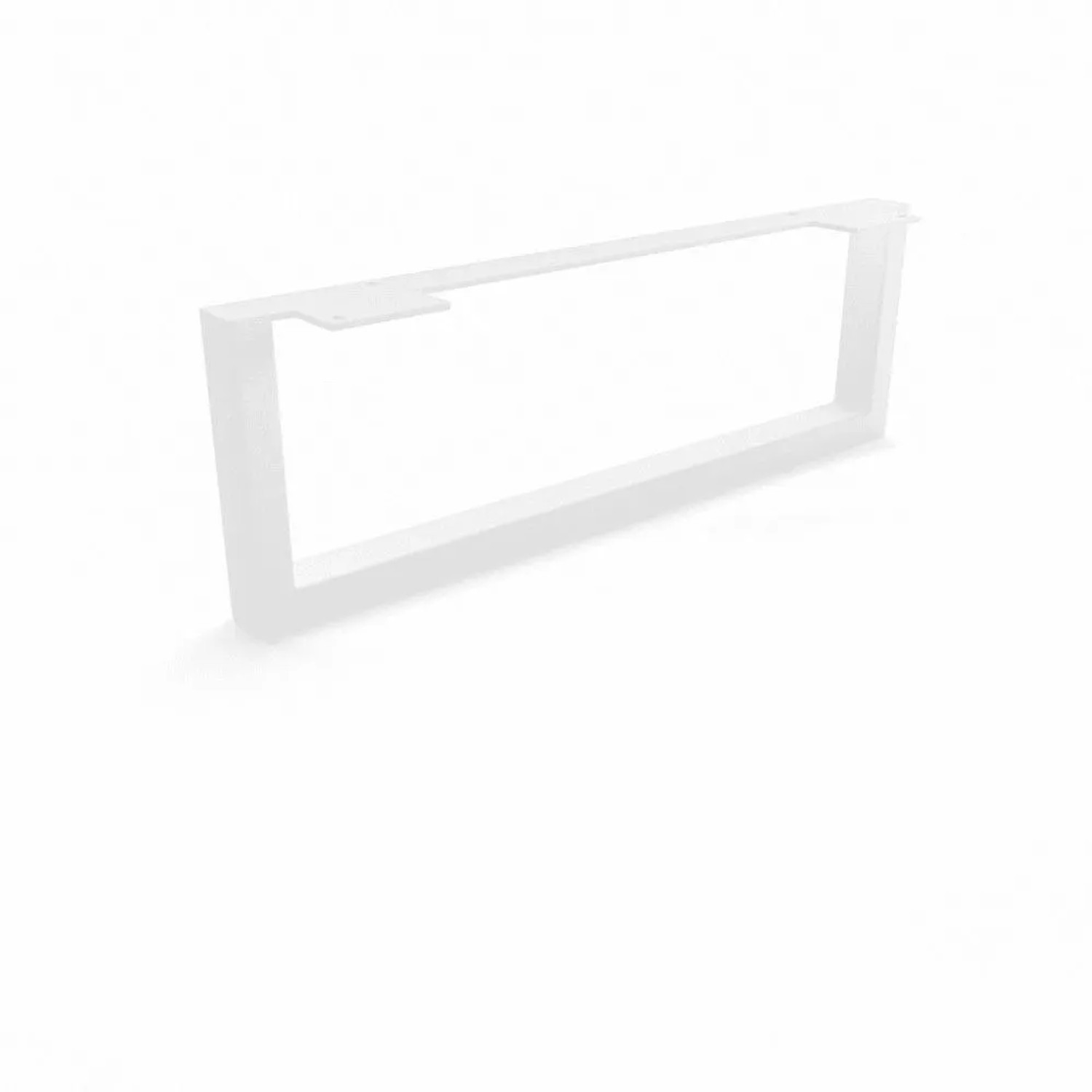 HEVVA Möbelbein GRAZ 15 cm Hoch 45 cm Tief 1 Stück Weiß
