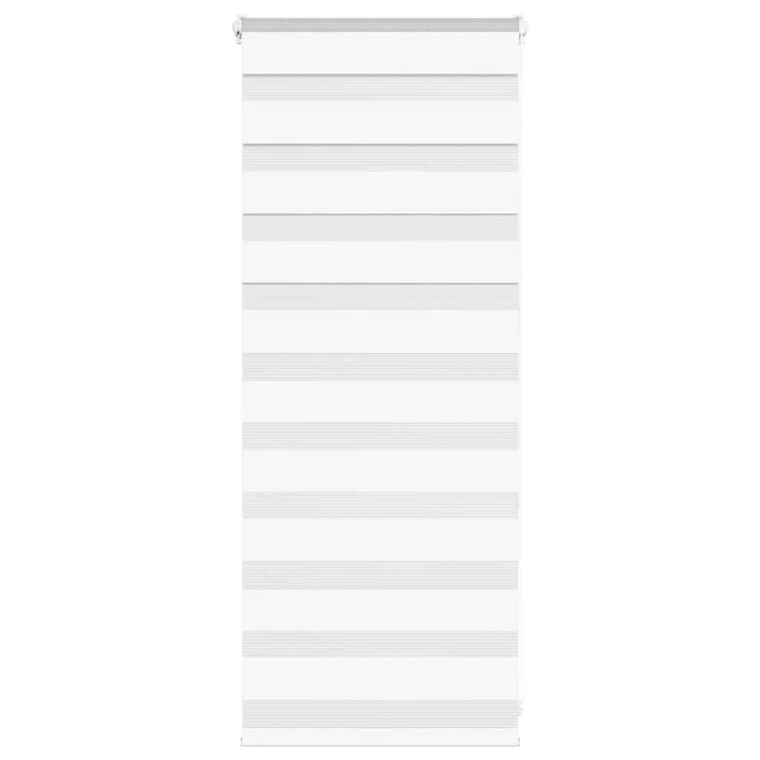 vidaXL Doppelrollo Weiß 65x100 cm Stoffbreite 60,9 cm Polyester 4014722 günstig online kaufen