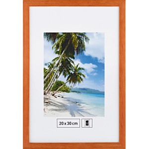 Holzbilderrahmen Erle, 20x30 cm, glatte Oberfläche. Bilderrahmen für Fotos und Kunstdrucke.