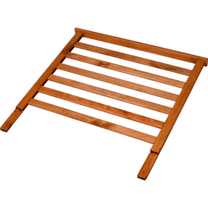 Dobar Rankgitter Magic Kubus 2.0, bernsteinfarben, für Holz-Hochbeete, 78x78cm.