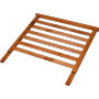 Dobar Rankgitter Magic Kubus 2.0, bernsteinfarben, für Holz-Hochbeete, 78x78cm.