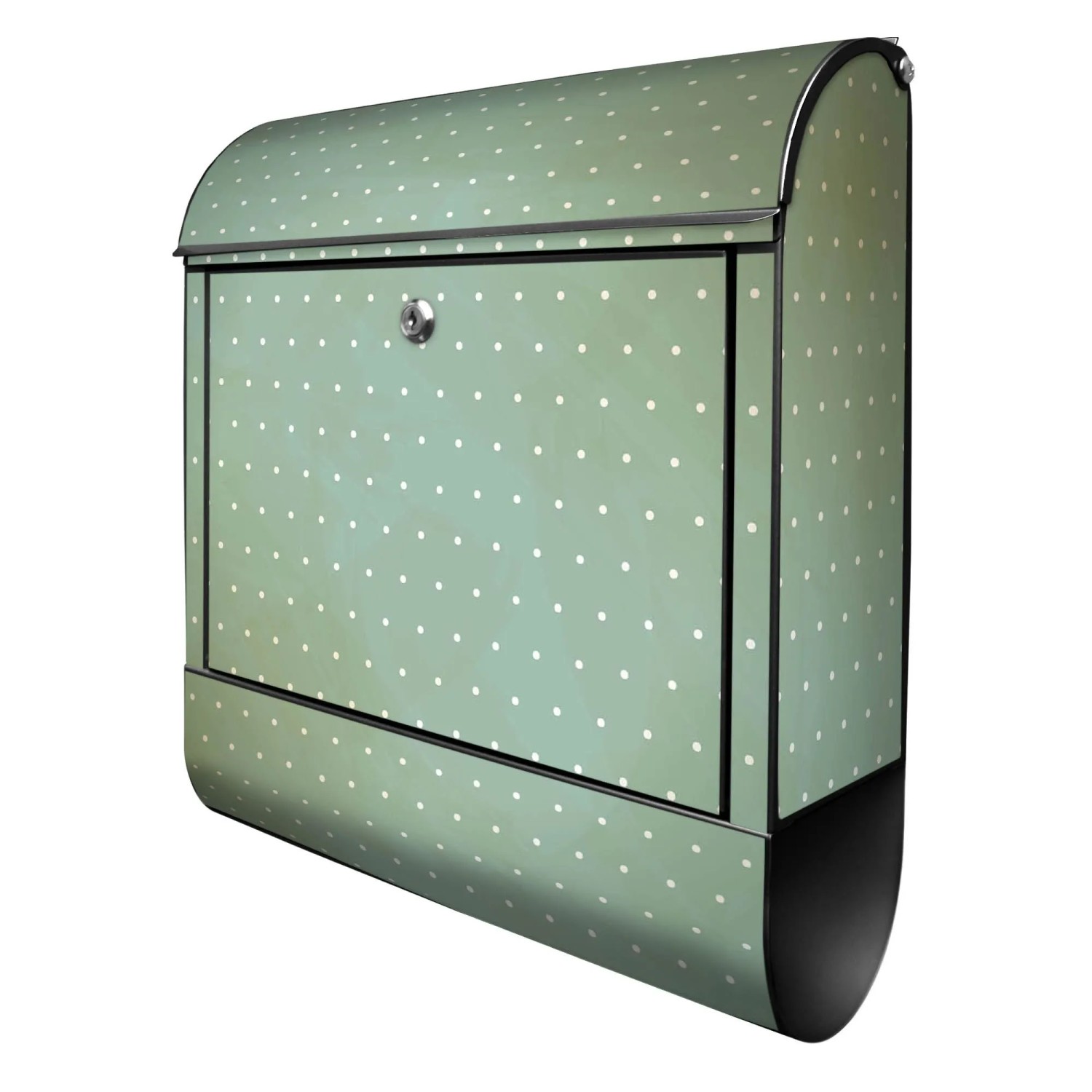 Banjado Design Briefkasten Schwarz Pulverbeschichtet 39x47x14cm 2 Schlüssel günstig online kaufen