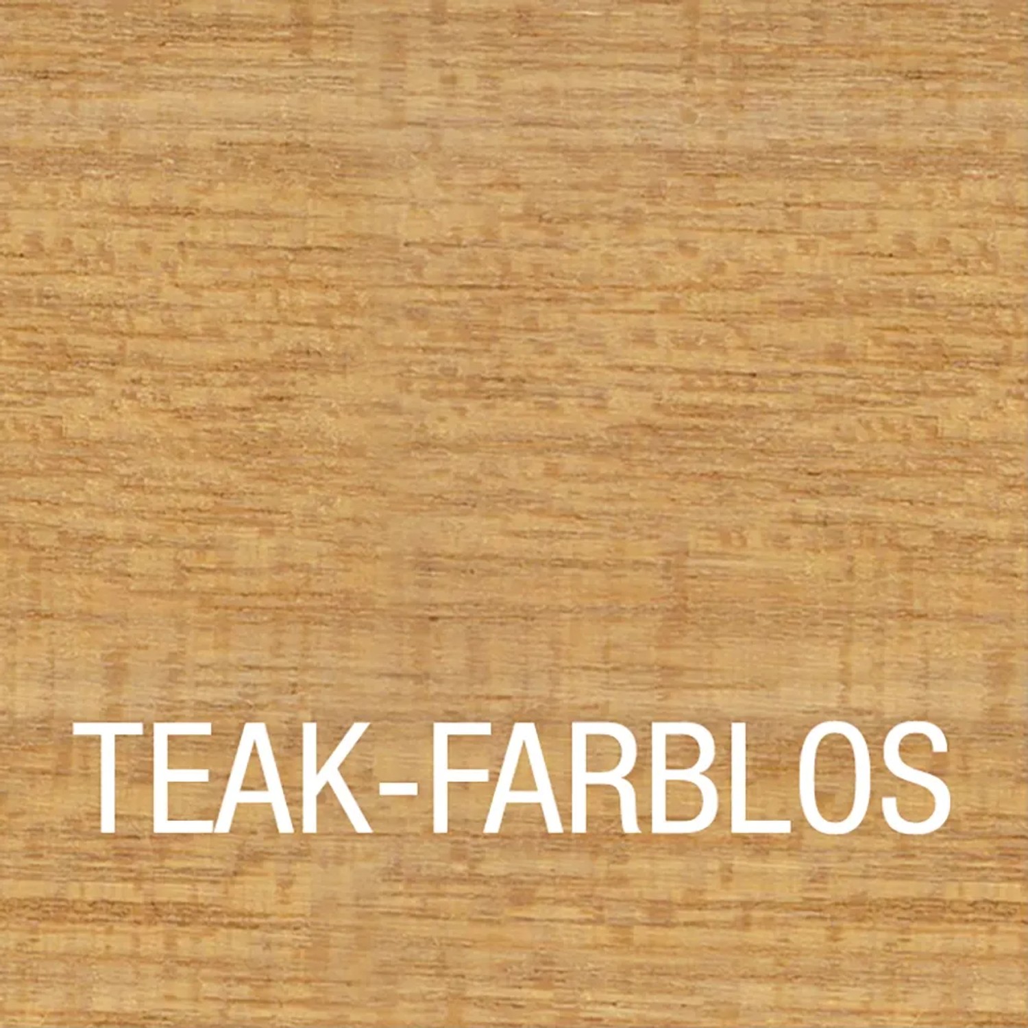 Holzstruktur, behandelt mit transparentem Bondex Teak-Öl für Schutz und Farbtonauffrischung.