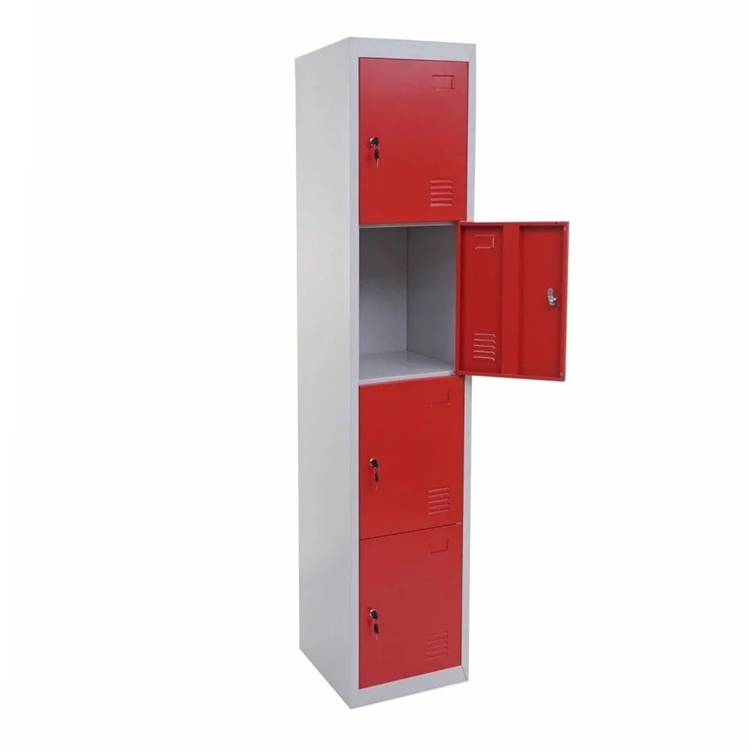 MCW Schließfach Preston T163 Rot