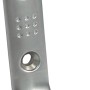 Wandhaken 1607, Chrom matt, aus Metall mit zwei Bohrlöchern zur einfachen Montage.