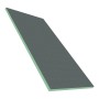 AICA Bauplatte 1250x600x25mm, XPS Fliesenplatte, Hartschaum Dämmplatte, verrottungsbeständig.