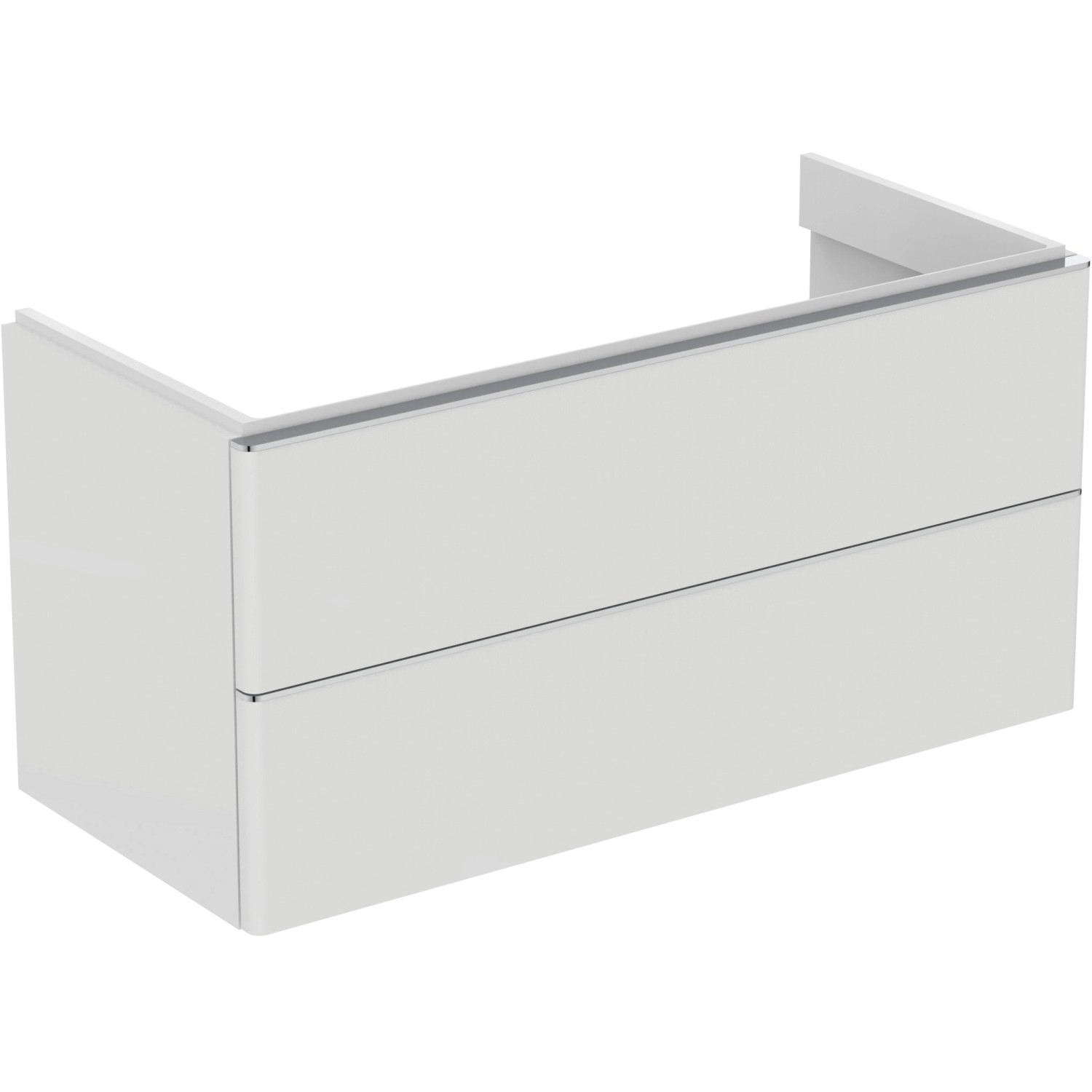 Ideal Standard Waschbeckenunterschrank Adapto Weiß Hochglanz 101 cm
