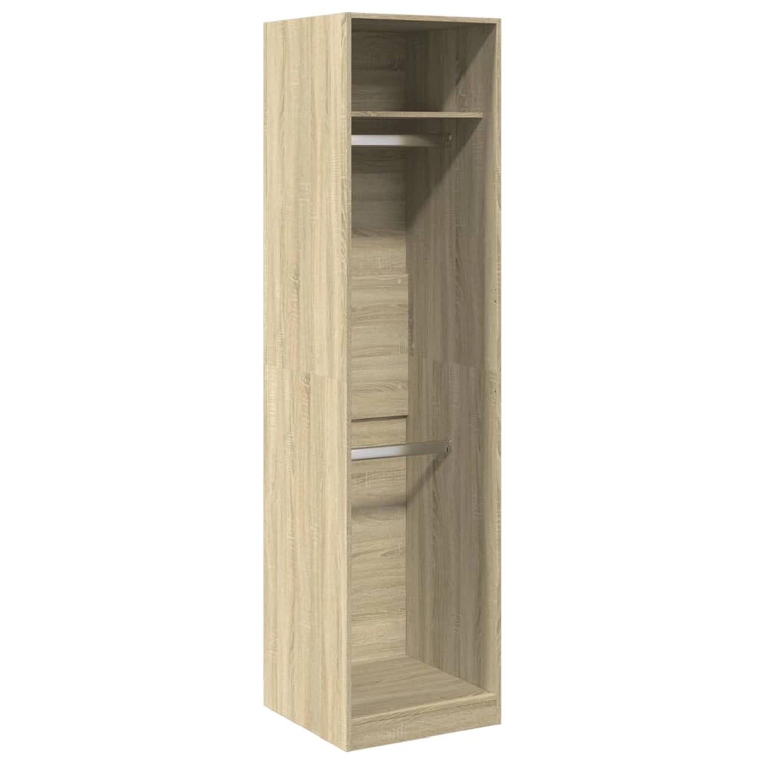 vidaXL Kleiderschrank Sonoma-Eiche 50x50x200 cm Holzwerkstoff 3307785 günstig online kaufen