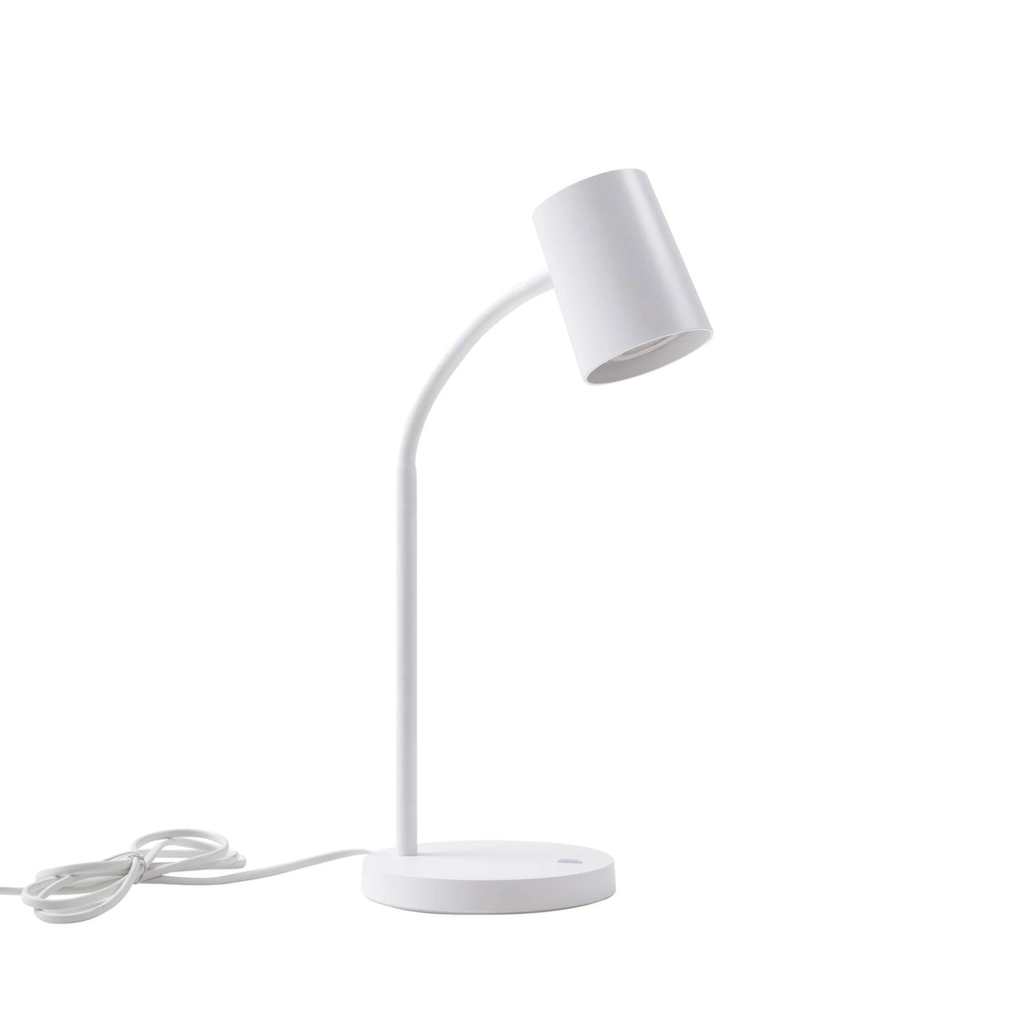 Lindby Tischlampe Radka 10019766 Modern in Weiß 1-flammig GU10 Arbeitszimmerleuchte