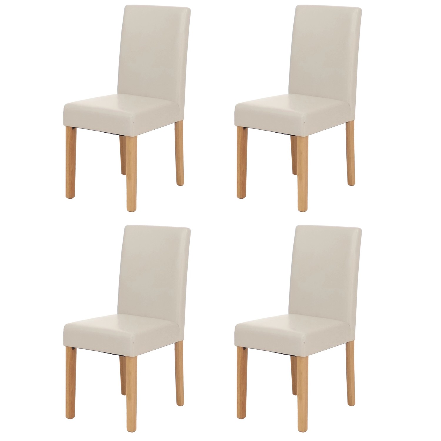 CHEFGASTRO Esszimmerstuhl 4er-Set Klassisch & Zeitlos 90x43x56cm Sitzhöhe 4 günstig online kaufen