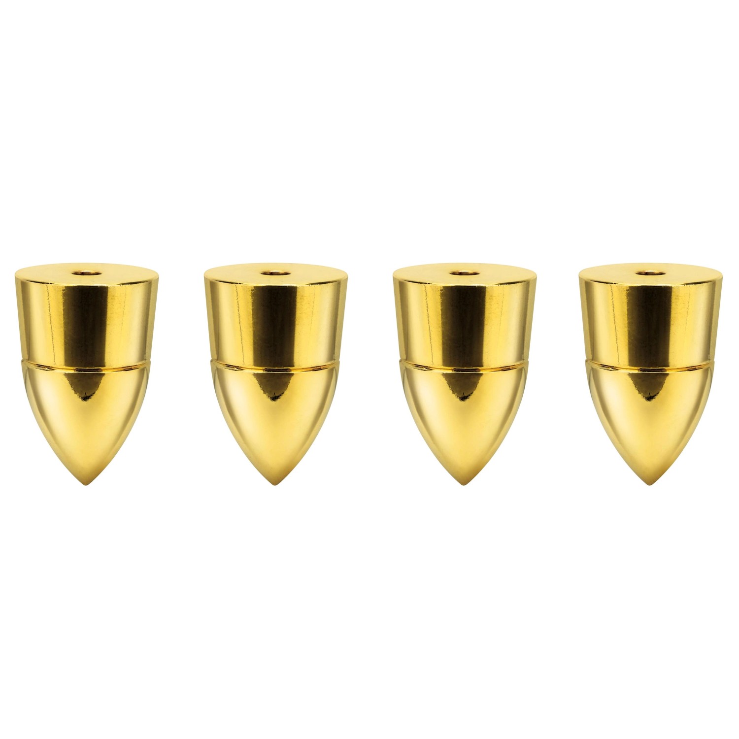 Thumbnail - Dynavox Lautsprecher Bullet Spikes 4er-Set Messing