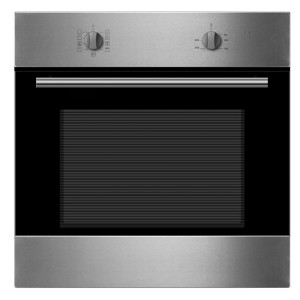 Edelstahl Einbaubackofen aus der Optifit Winkelküche Optikoncept Arvid 270 cm.