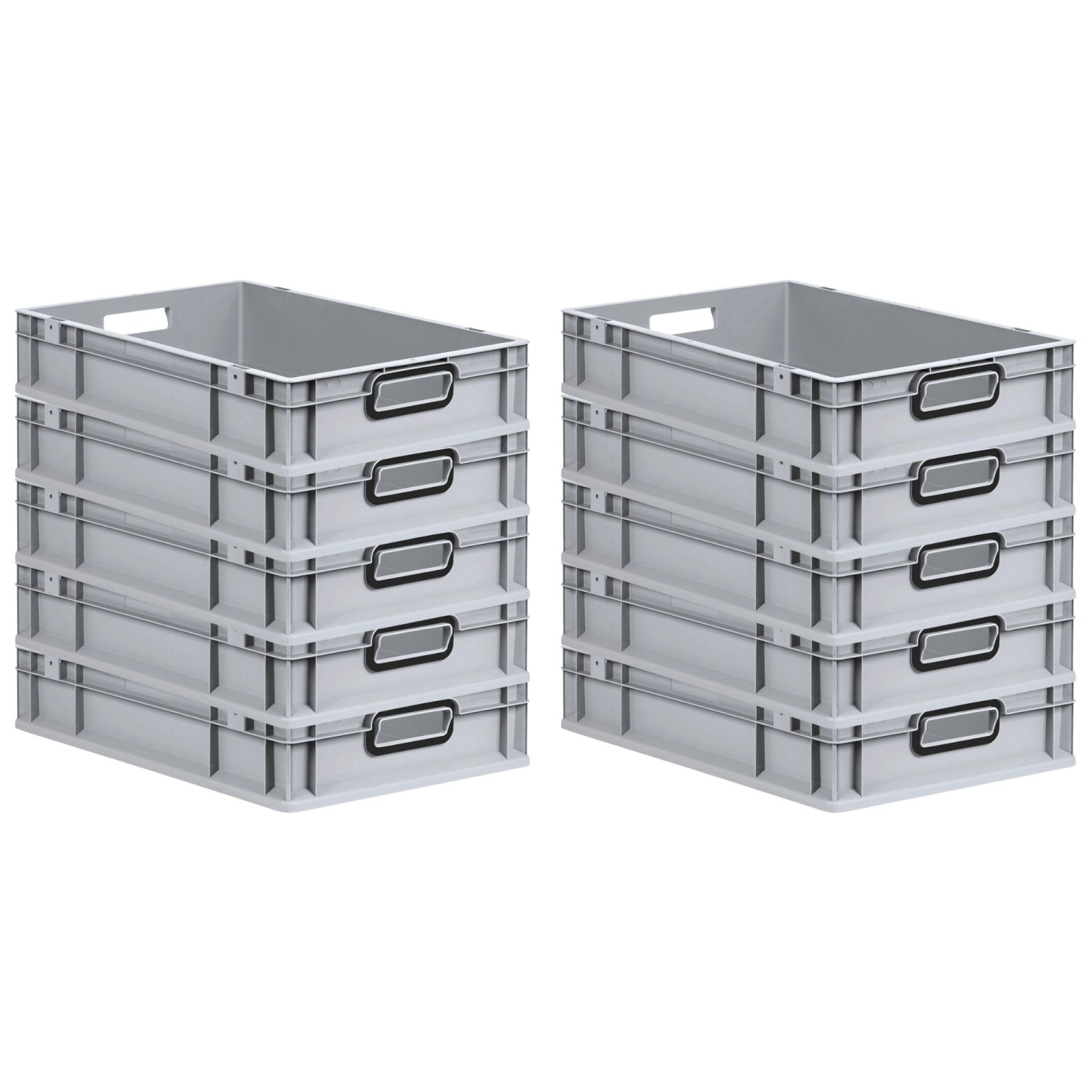 PROREGAL SparSet 10x Eurobox Nextgen Color HxBxT 12x40x60cm 23 Liter Griffe günstig online kaufen