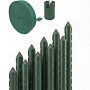 TTL GARDEN Rankstäbe 90cm 10er Set 11mm Kunststoffbeschichtet Pflanzstäbe Rankhilfe Tomatenstab Für Garten Gewächshaus