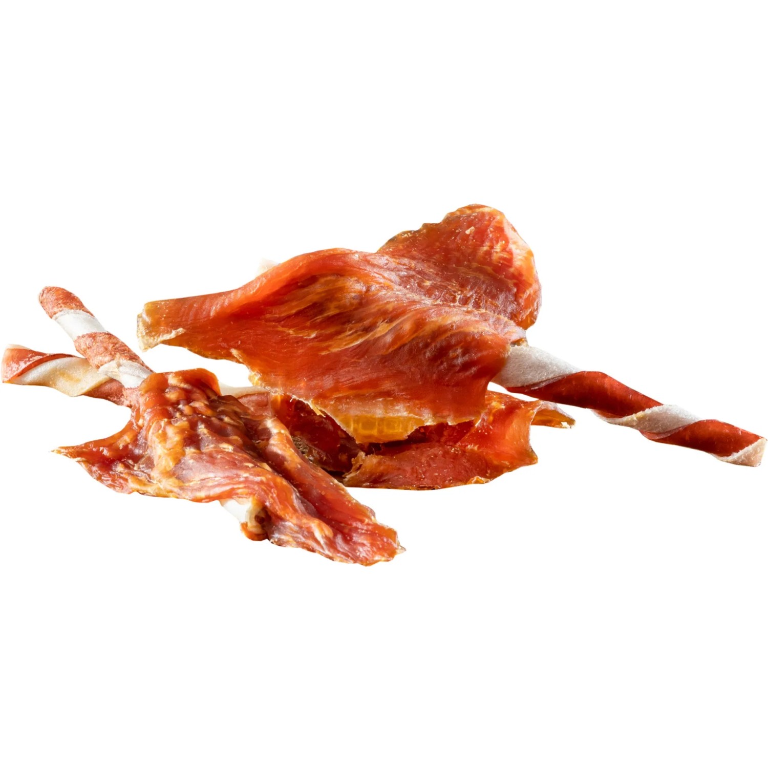8in1 Triple Flavour Wings, 6 Stück. Getrocknete Hunde-Snacks mit Hähnchen, Rind und Schwein.