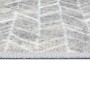 Graue Astra Türmatte Miabella (50x70 cm) mit modernem Pfeilmuster. Fußmatte für Innenbereiche.