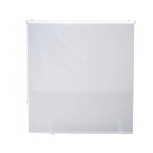 Relaxdays Duschrollo PVC Weiß Wasserabweisend 160 cm x 240 cm 1,1 kg