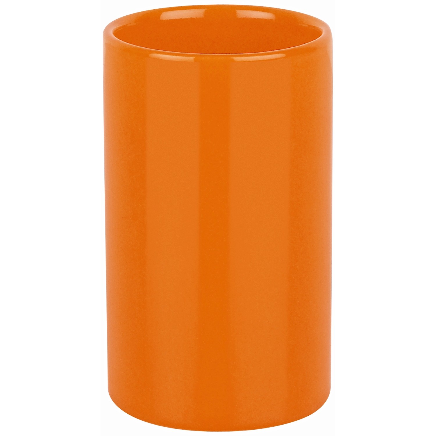 Spirella Zahnputzbecher Tube Orange günstig online kaufen