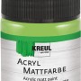 Kreul Acrylfarbe Matt Maigrün, 50ml Flasche. Ideal zum Basteln.