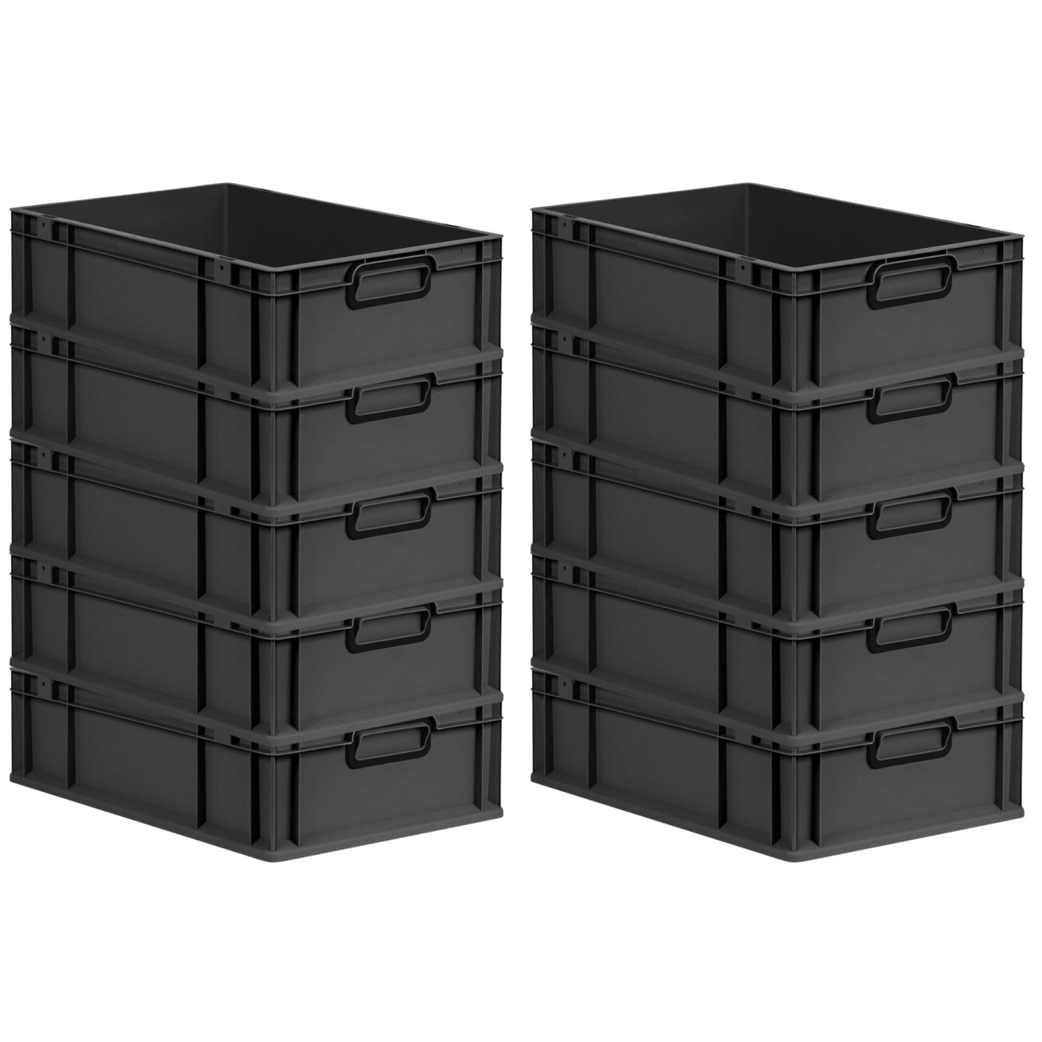 PROREGAL SparSet 10x Eurobox Nextgen Color HxBxT 17x40x60cm 34 Liter Griffe günstig online kaufen