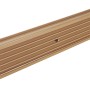 Badezimmerlüfter Limba, 460x92mm, aus Kunststoff mit horizontalen Lüftungsschlitzen.