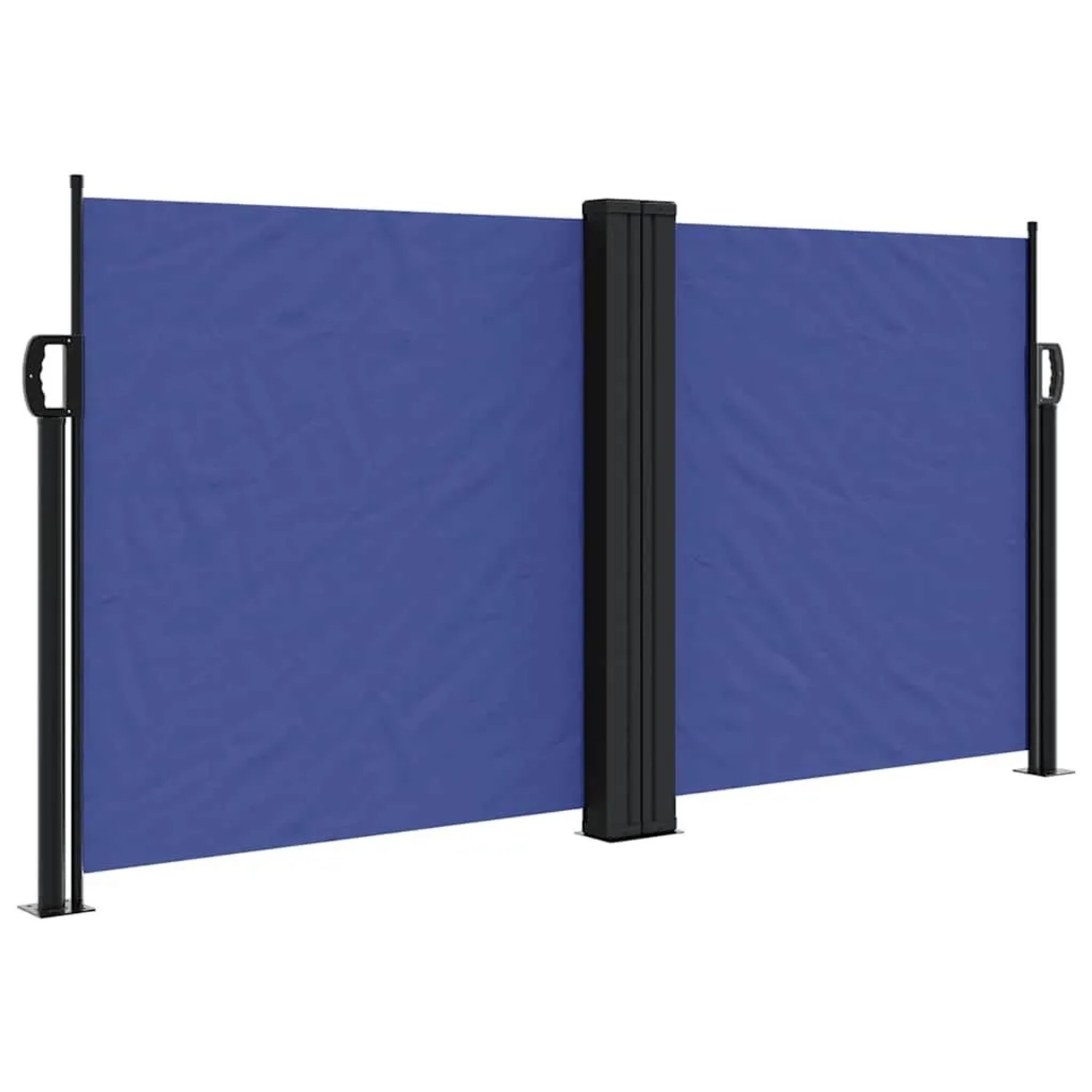 vidaXL Seitenmarkise Ausziehbar Blau 120x1200 cm 4004791