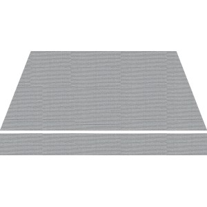 Graue Spettmann Kassettenmarkise VC 1000, 250x150 cm, Gestell Silber.