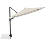 Doppler Ampelschirm MyZone, 210x210 cm, Natur, mit Dreh- und Neigungsfunktion.